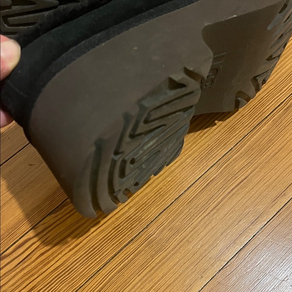 Ugg black suede new heights cozy clog - Picture 10 of 12
